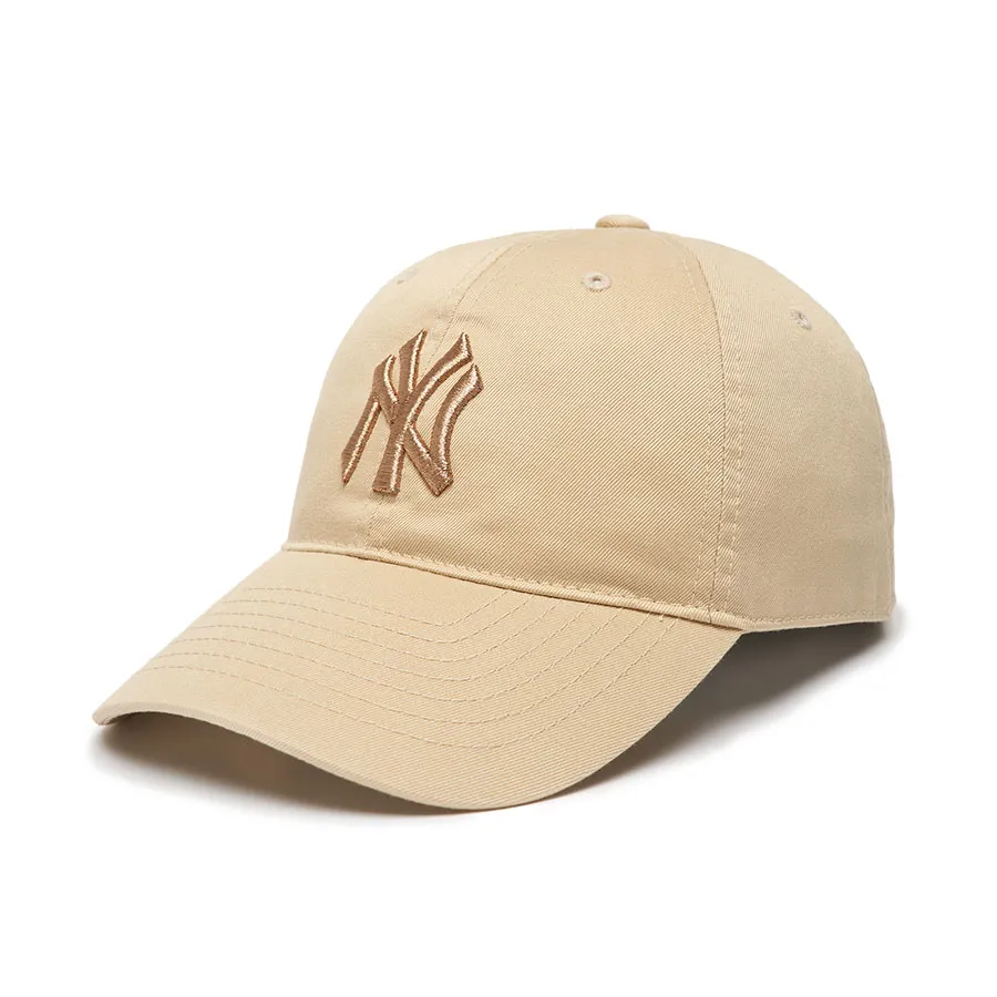 Mũ nón MLB Be - Mũ MLB Twinkle New York Yankees 3ACP0621N-50BGS Màu Be - Vua Hàng Hiệu