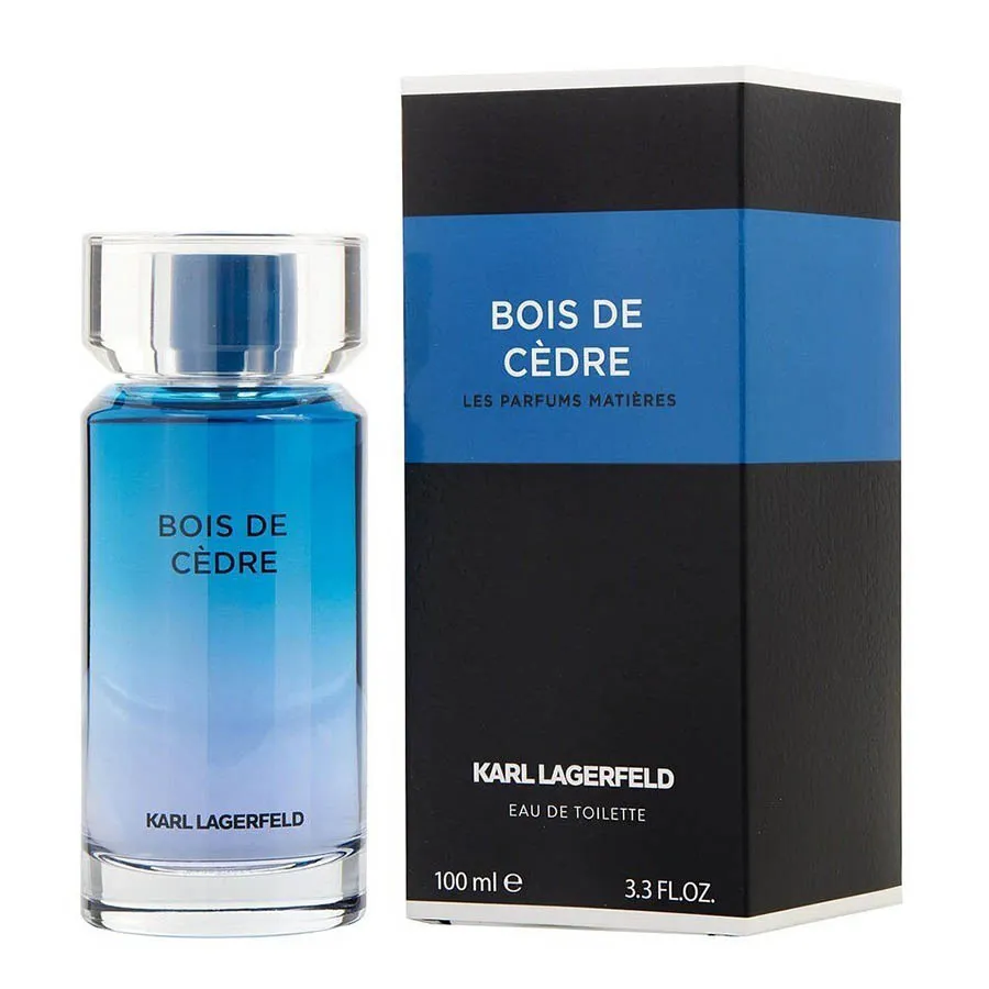 Nước hoa Karl Lagerfeld Eau De Toilette (EDT) - Nước Hoa Nam Karl Lagerfeld Bois De Cèdre Eau De Toilette 100ml - Vua Hàng Hiệu