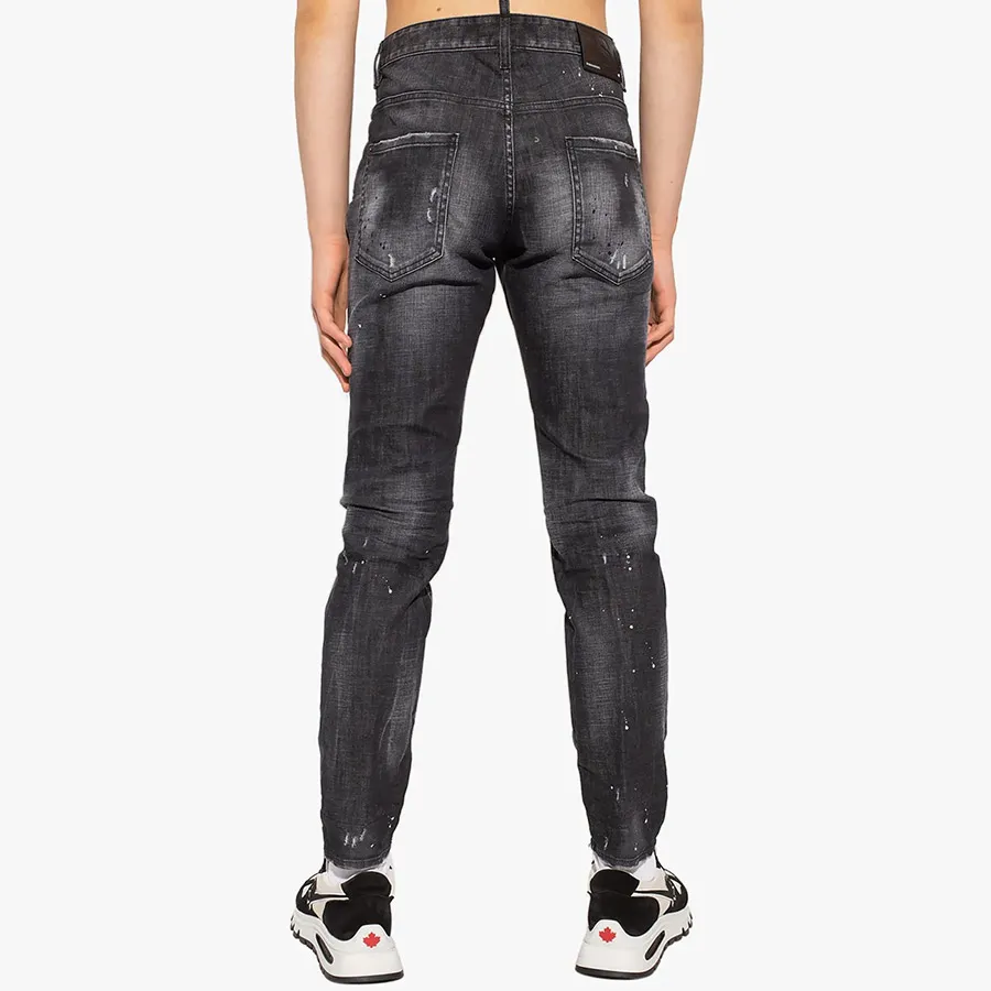 中古品】DSQUARED2 S71LB0395 S30357 ダメージ加工 デニム サイズ表記 