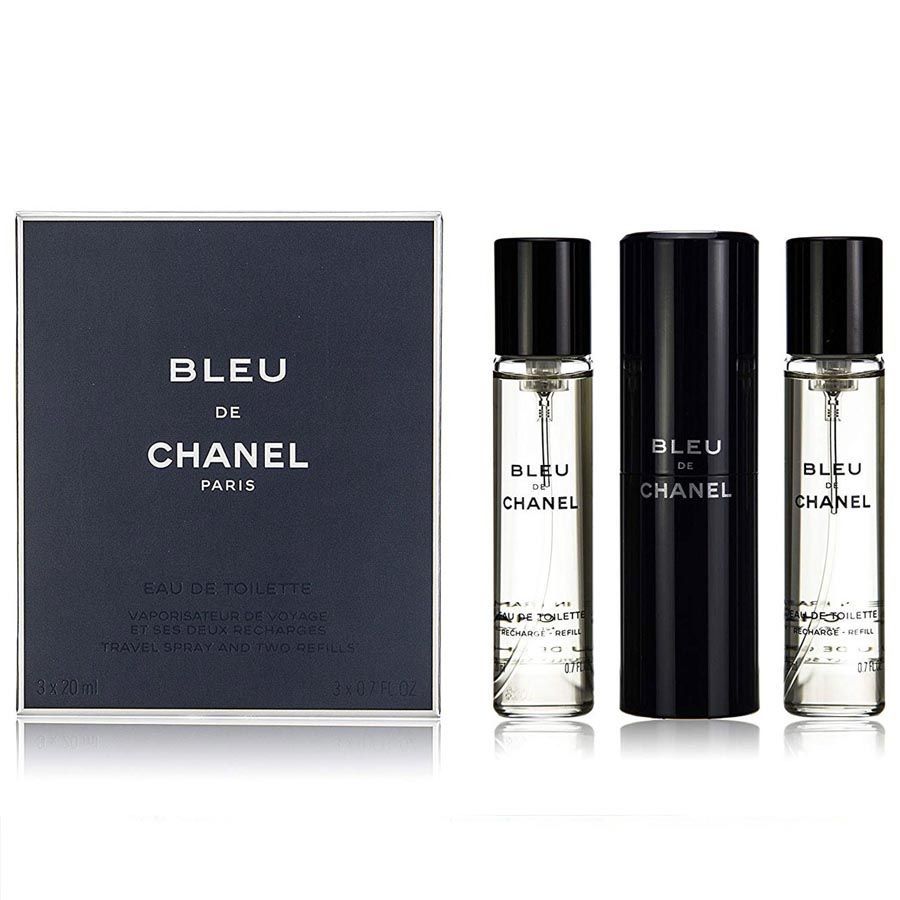 Mua Set Nước Hoa Nam Chanel Bleu EDT Set 3 x 20ml - Chanel - Mua tại Vua  Hàng Hiệu h054159