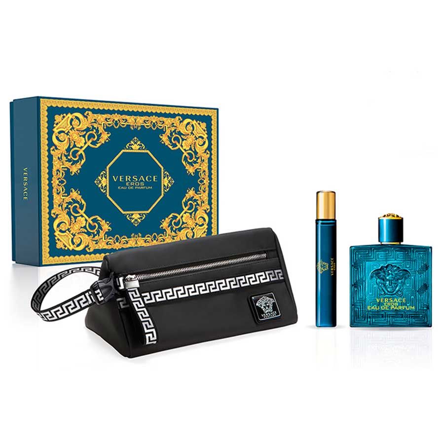Amazon.com : Versace Eros Flame for Men 3 Piece Set Includes: 1.7 oz Eau de  Parfum Spray + 1.7 oz Perfumed Shower Gel + 1.7 oz Perfumed After Shave  Balm : Beauty & Personal Care