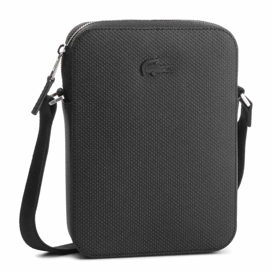 Túi Đeo Chéo Lacoste Men's Chantaco Soft Leather Vertical Zip Bag