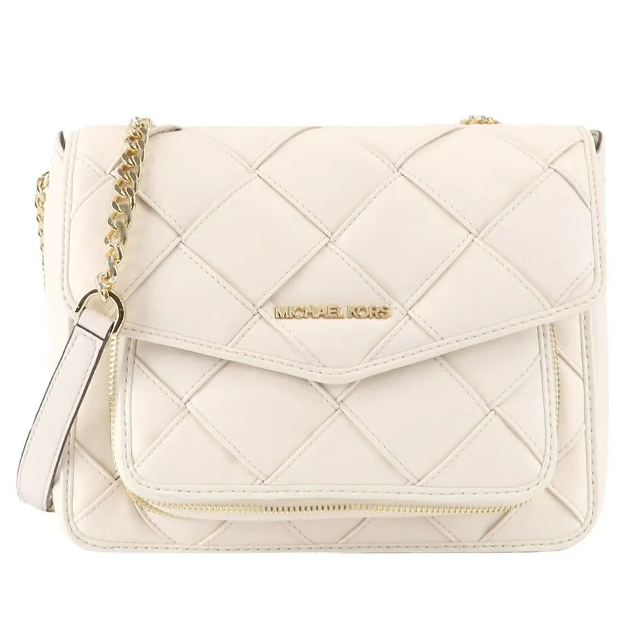 Mua Túi Đeo Chéo Michael Kors MK Regina Flap Shoulder Bag Cream