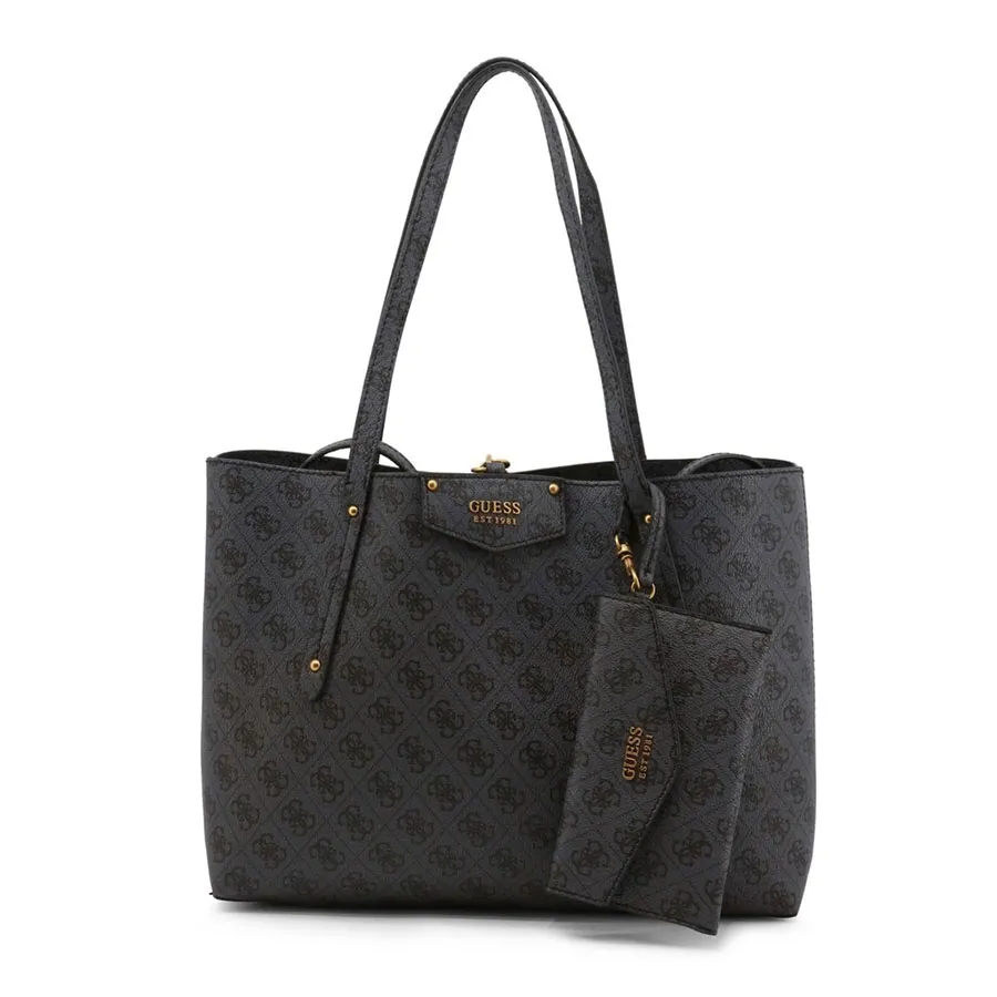 Guess Đen xám - Túi Tote Guess ECO-BRENTON-HWESB8-39023_CLO-DIS Màu Đen Xám - Vua Hàng Hiệu