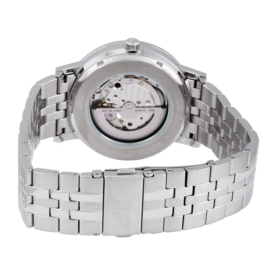 Bulova Men's American Clipper Automatic Steel Blue Dial 42mm Watch 96A247