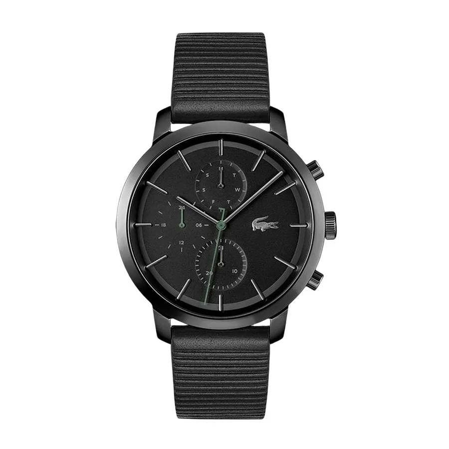 Đồng hồ Order - Đồng Hồ Nam Lacoste Replay Black Leather Strap Watch 2011177 Màu Đen - Vua Hàng Hiệu