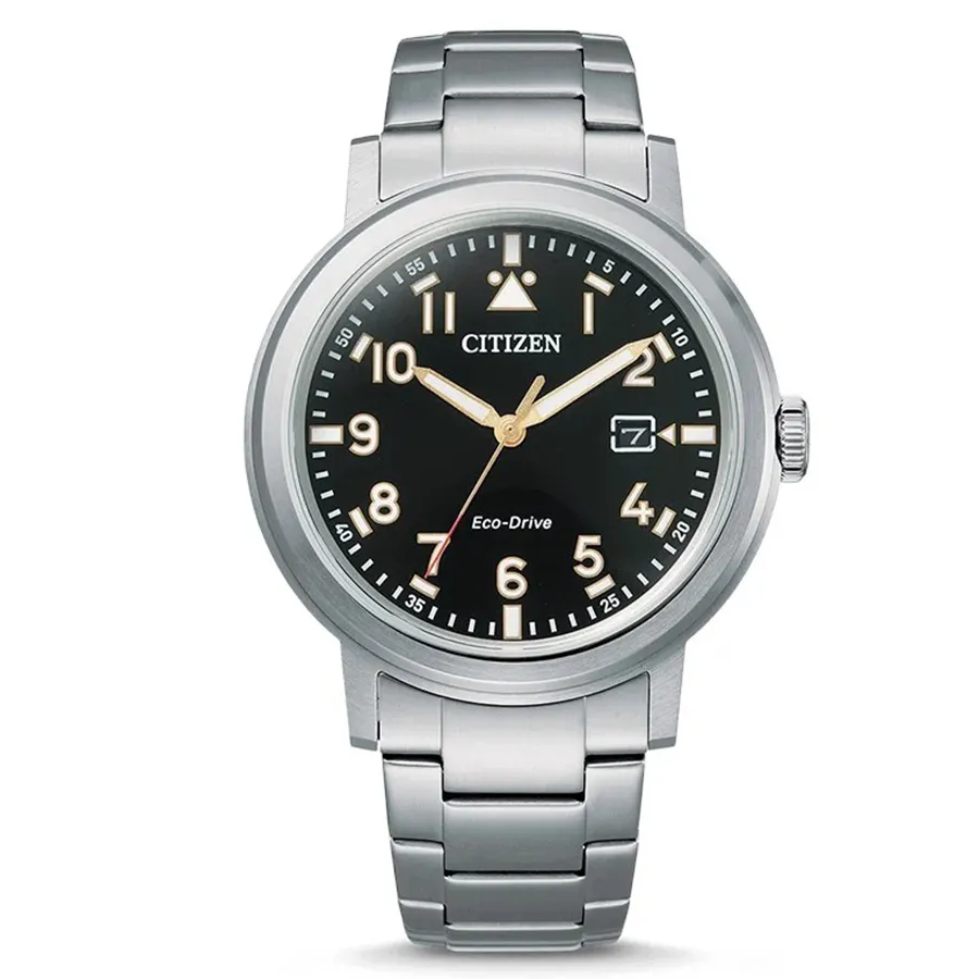 Đồng Hồ Nam Citizen Eco-Drive Collection AW1620-81E Màu Bạc Đen