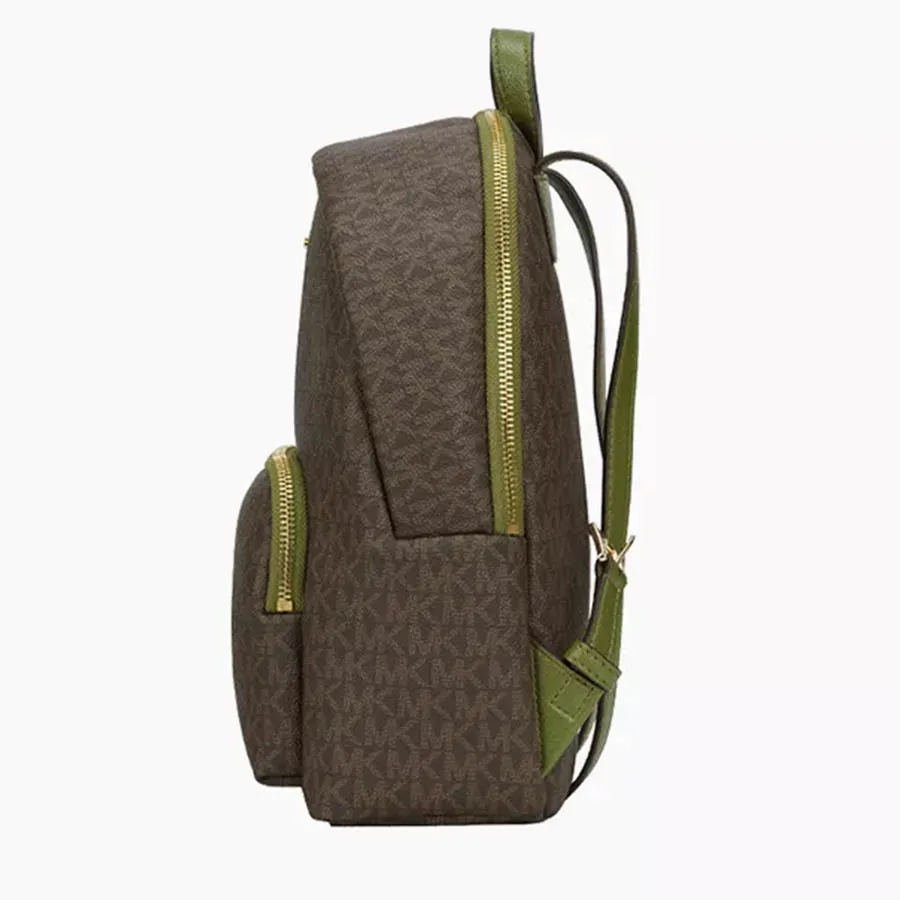 Mua Balo Michael Kors MK Backpack Erin Large PVC Backpack 35T0GERB8B Màu Nâu Michael Kors