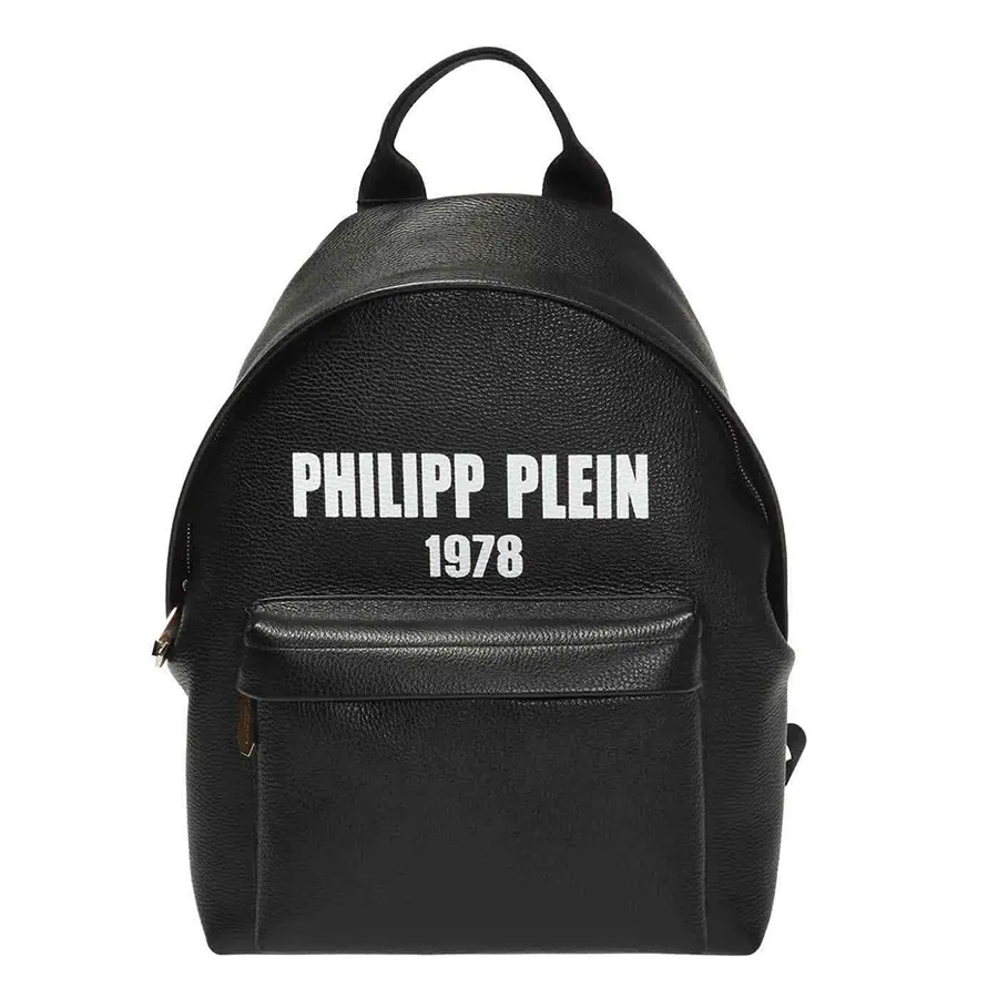Túi xách Philipp Plein Balo - Balo Philipp Plein Men's Black PP1978 Elkskin Backpack F19A MBA0787 PLE053N 02 Màu Đen - Vua Hàng Hiệu
