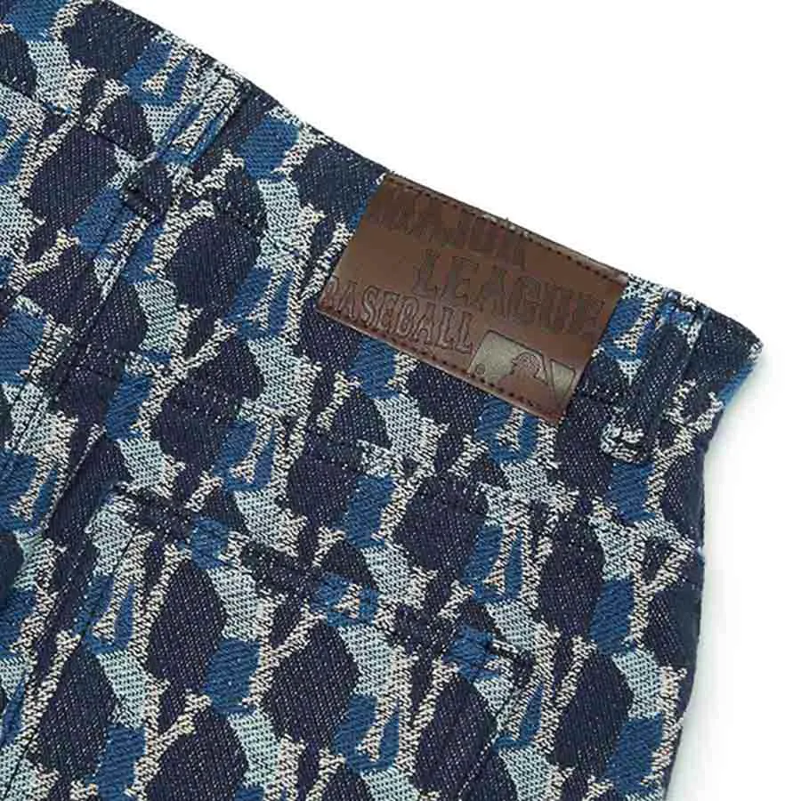 Chân Váy Nữ MLB Monogram Jacquard Denim Skirt New York