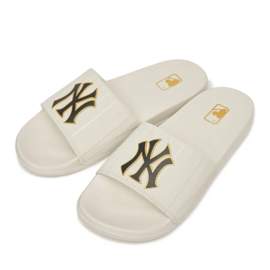 Dép MLB Mound  New York Yankees 3ALPAD323-50WHS Màu Trắng Size 230