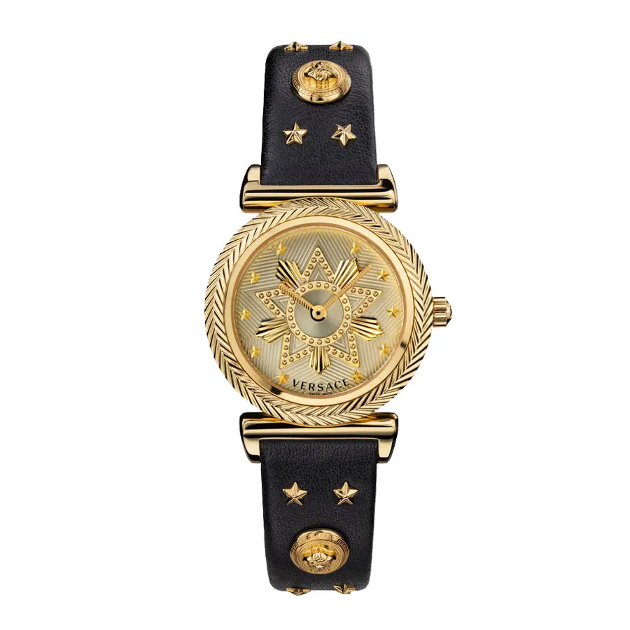 Đồng Hồ Nữ Versace V-Motif Western Watch Màu Vàng Gold | Vua Hàng Hiệu