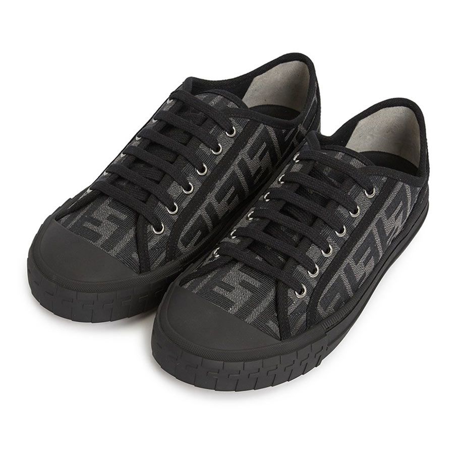 Mua Giày Sneaker Fendi Domino Black 7E1553 AJZX F13I8 Màu Đen Size 39 -  Fendi - Mua tại Vua Hàng Hiệu h058352