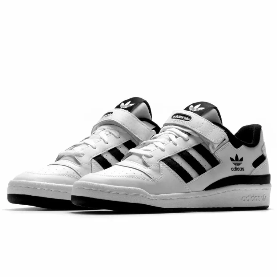 Giày Trắng, đen - Giày Thể Thao Adidas Forum Low Stock Shoes FY7757 Màu Trắng - Đen Size 42 - Vua Hàng Hiệu