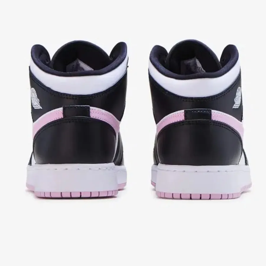 Giày Thể Thao Nike Air Jordan Mid White Black Light Arctic Pink