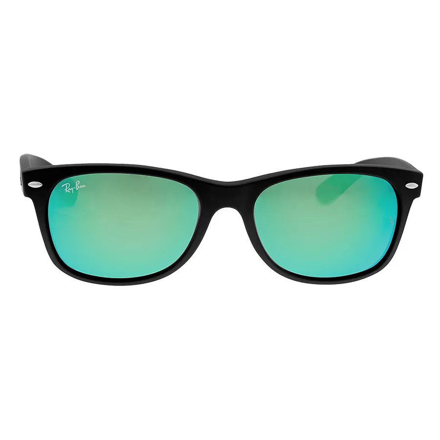 Kính Mát Rayban New Wayfarer Flash RB2132 622/19 55-18 Màu Xanh Đen