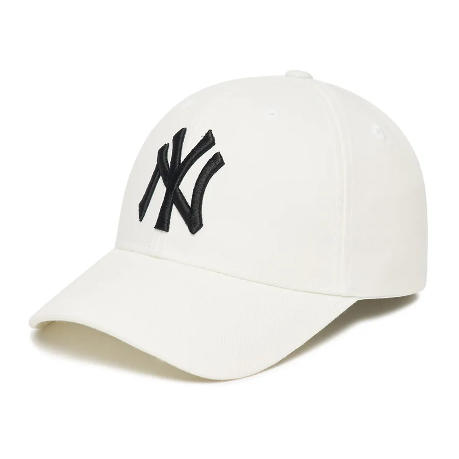 Mũ nón MLB Hàn Quốc - Mũ MLB New Fit Structure Ball Cap New York Yankees 3ACP0802N-50WHS Màu Trắng - Vua Hàng Hiệu