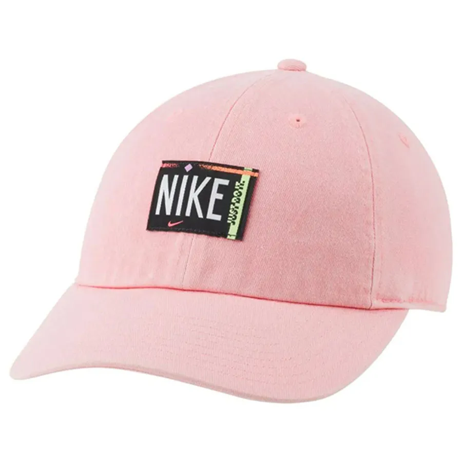 Mũ nón Nike - Mũ Nike Boné Sportswear Heritage 86 Wash Feminino DH2058 675 Màu Hồng - Vua Hàng Hiệu
