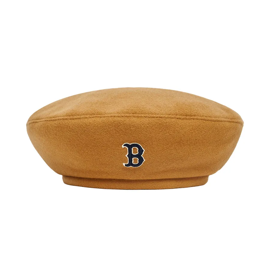 MLB Cotton/Len - Mũ Nồi MLB Rookie Beret Boston Red Sox 3ACBB0126-43BGD Màu Nâu - Vua Hàng Hiệu