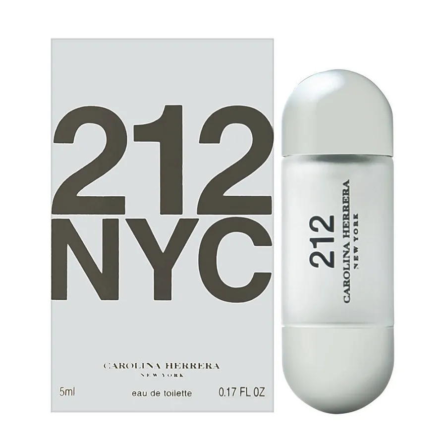 Nước Hoa Carolina Herrera 212 NYC EDT For Women 5ml | Vua Hàng Hiệu