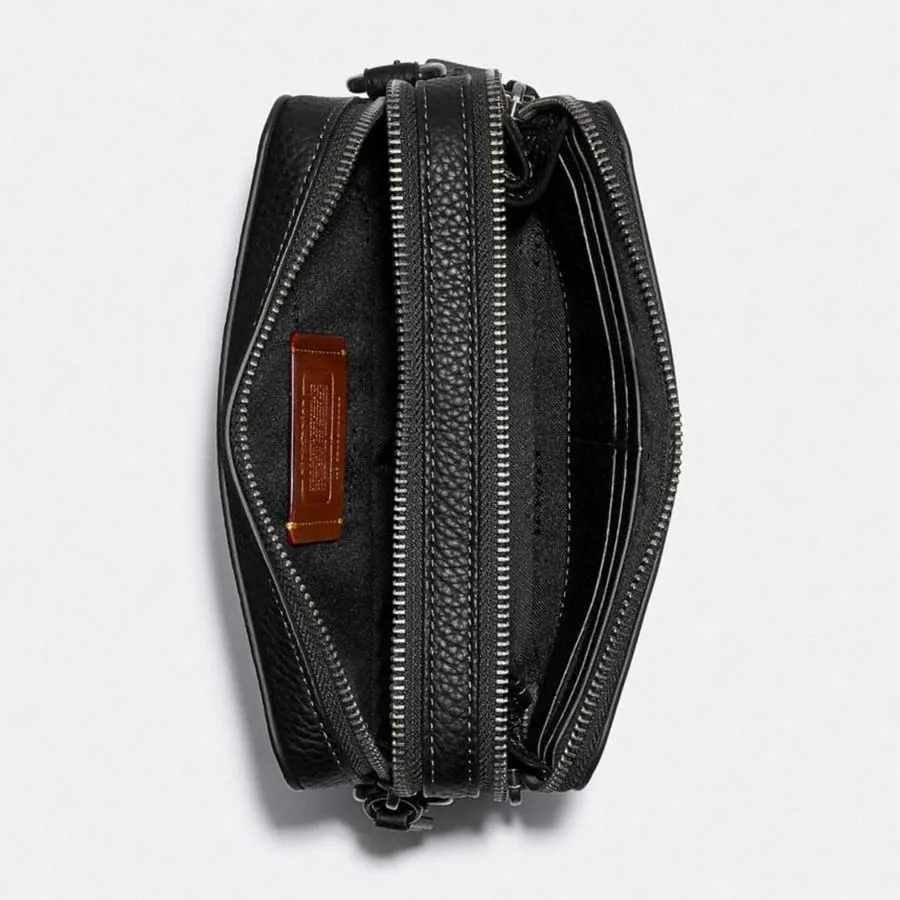 Mua Túi Đeo Chéo Coach Nam Men's Black Charter Cross Body Bag In Signature  Leather Màu Đen - Coach - Mua tại Vua Hàng Hiệu h056928