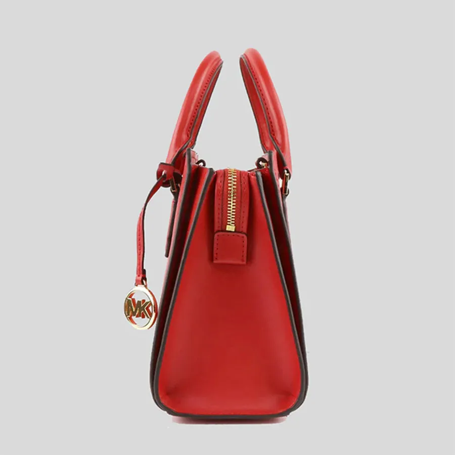 Mua Túi Xách Michael Kors MK Hope Medium Satchel Shoulder Ever Red
