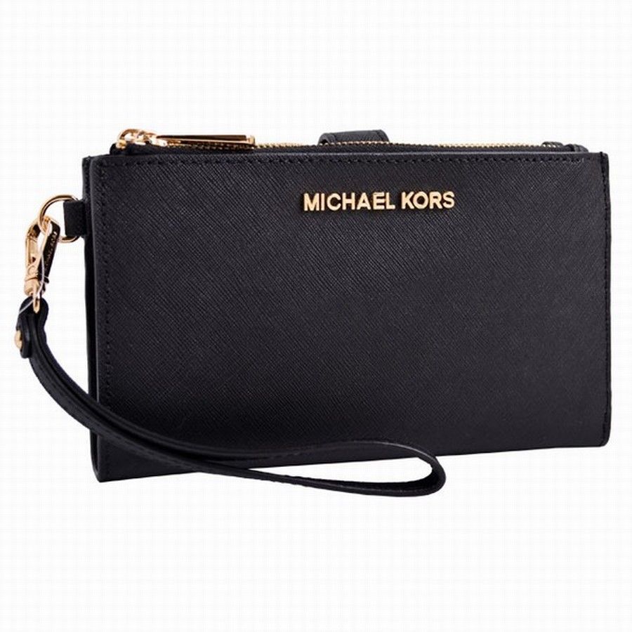 Michael Kors Adele Black Leather Large Satchel Bag 35t8safs3l for sale  online | eBay