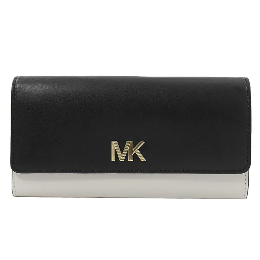 Mua Ví Michael Kors Montgomery Metal MK Contrast Color Button Long Clip Màu  Đen - Trắng - Michael Kors - Mua tại Vua Hàng Hiệu h058824