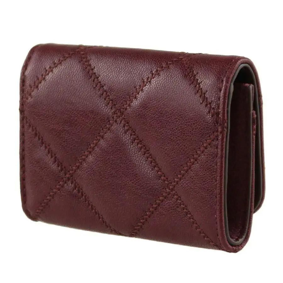 Mua Ví Tory Burch Red Claret Willa Quilted Leather Wallet Card Case 87866  Màu Đỏ Mận - Tory Burch - Mua tại Vua Hàng Hiệu h058996