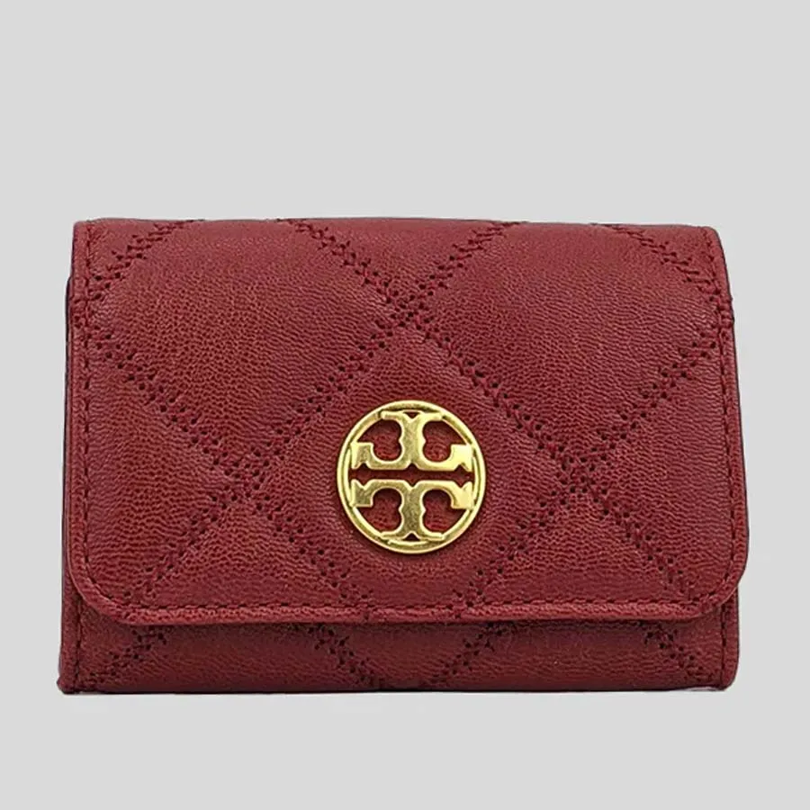 Total 62+ imagen tory burch leather card case