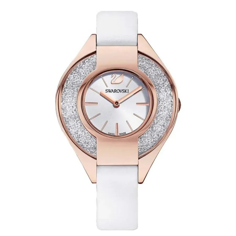 Đồng hồ Áo - Đồng Hồ Nữ Swarovski Crystalline Sporty Watch 5547635 Màu Trắng - Vua Hàng Hiệu