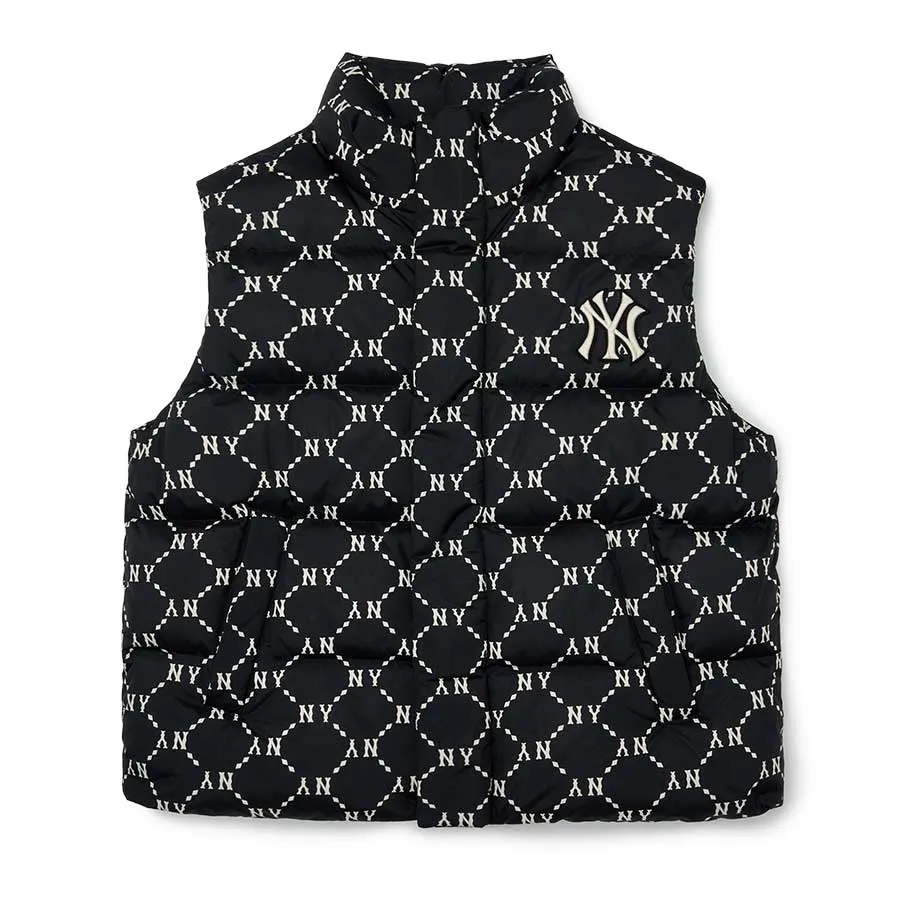 MLB Polyester, Nylon - Áo Ghi Lê MLB Monogram Vest New York Yankees 3ADVM2026-50BKS Màu Đen - Vua Hàng Hiệu