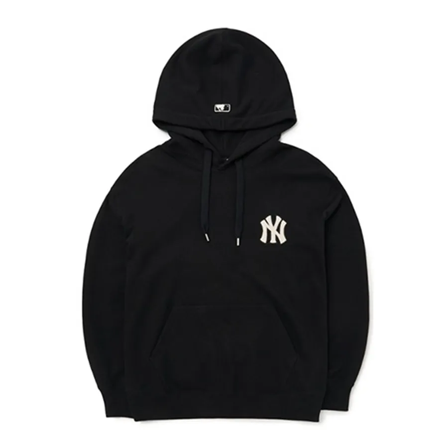 Áo Hoodie MLB Basic Medium Logo Overfit Hoodie New York Yankees Black