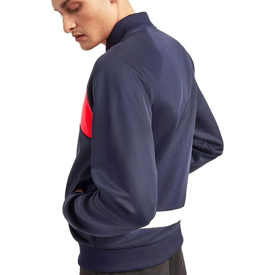 Áo Khoác Fred Perry Colour Block Track Jacket J8513 Màu Navy Phối