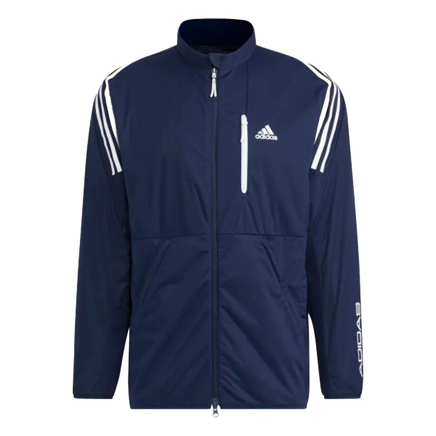 Thời trang Adidas 100% nylon - Áo Khoác Golf Adidas 3S Windready HG8313 Màu Xanh Navy - Vua Hàng Hiệu