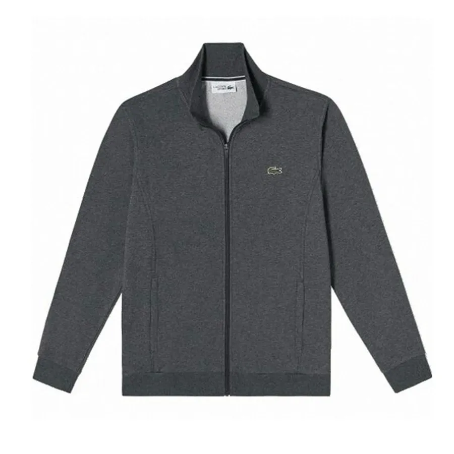 Mua Áo Len Lacoste Basic High Neck Zip Up SH174719C050 Màu Xám Size M
