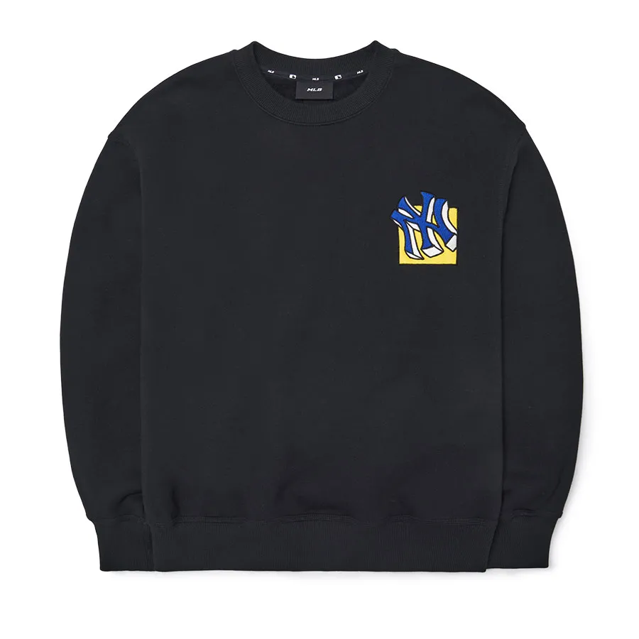 Áo Nỉ Sweater MLB Like Cartoon Mega Over Fit Brushed