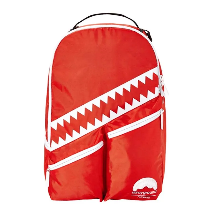 Túi xách Cotton / Polyester - Balo Adidas Sprayground Camo Money Shark Backpack B2336 Màu Đỏ - Vua Hàng Hiệu