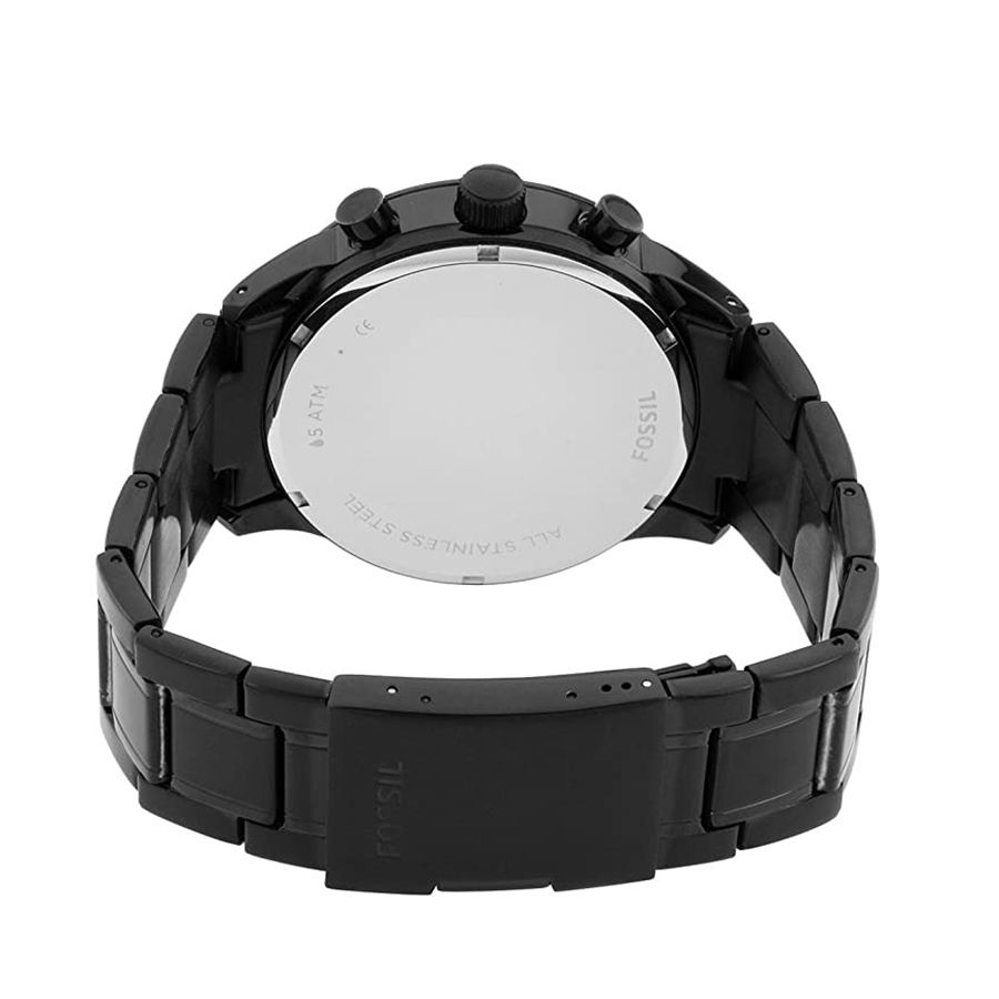 Details 131+ fossil black steel watch latest - songngunhatanh.edu.vn