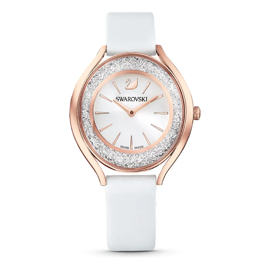 Đồng hồ Áo - Đồng Hồ Nữ Swarovski Crystalline Aura Watch 5519453 Màu Trắng - Vua Hàng Hiệu