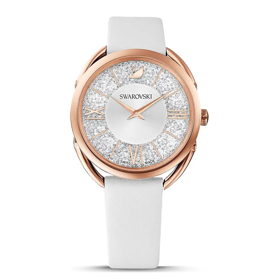 Đồng hồ Áo - Đồng Hồ Nữ Swarovski Crystalline Glam Watch 5452459 Màu Trắng - Vua Hàng Hiệu