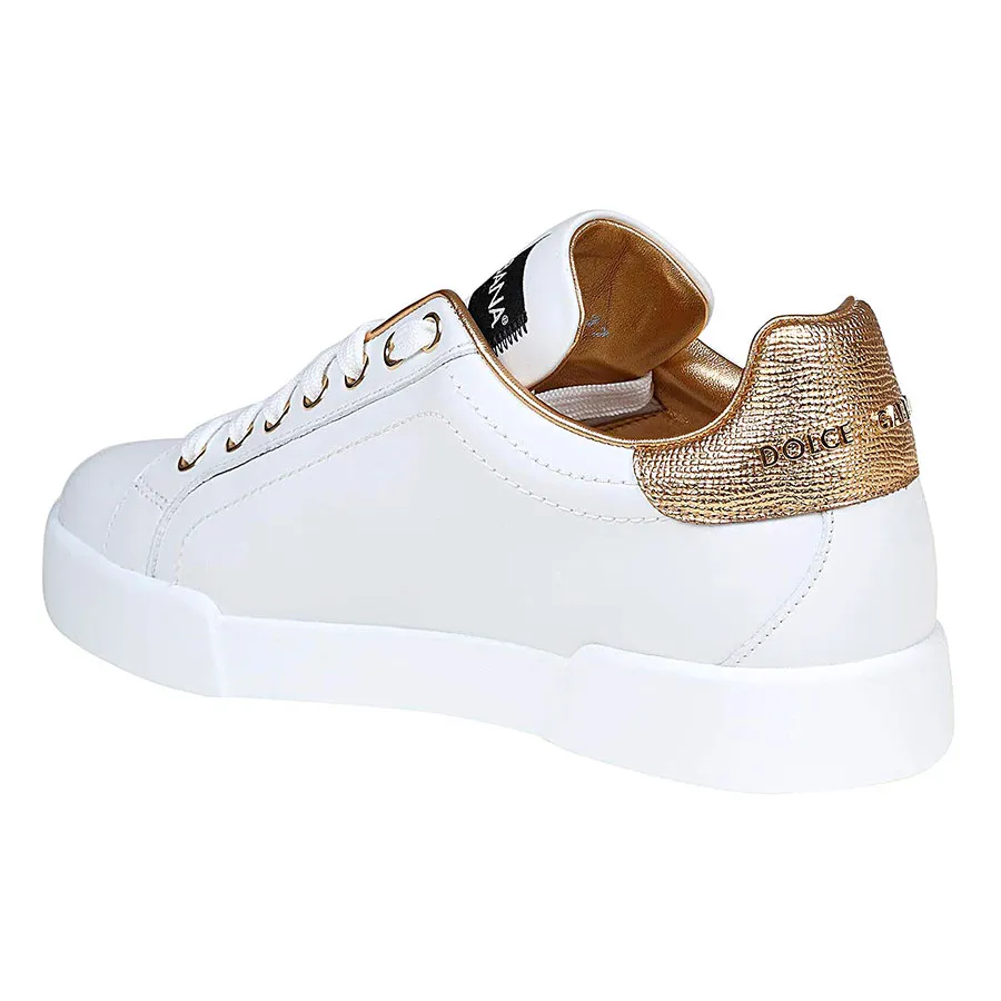 Mua Giày Sneakers Dolce & Gabbana Logo Sneakers in Calf Leather CK1545  AD780 89662 Màu Trắng Size 40 - Dolce & Gabbana - Mua tại Vua Hàng Hiệu  h059191