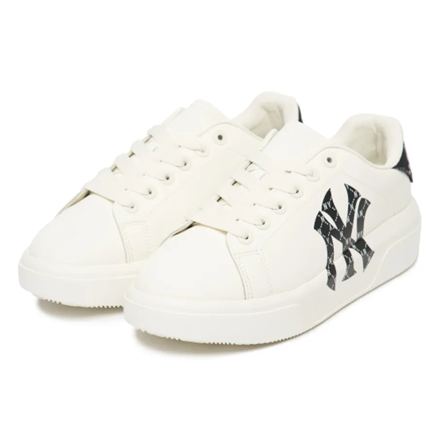 Giày Thể Thao MLB Chunky Classic Heel Dia Monogram New York Yankees 3ASXAM82N Màu Trắng Size 230