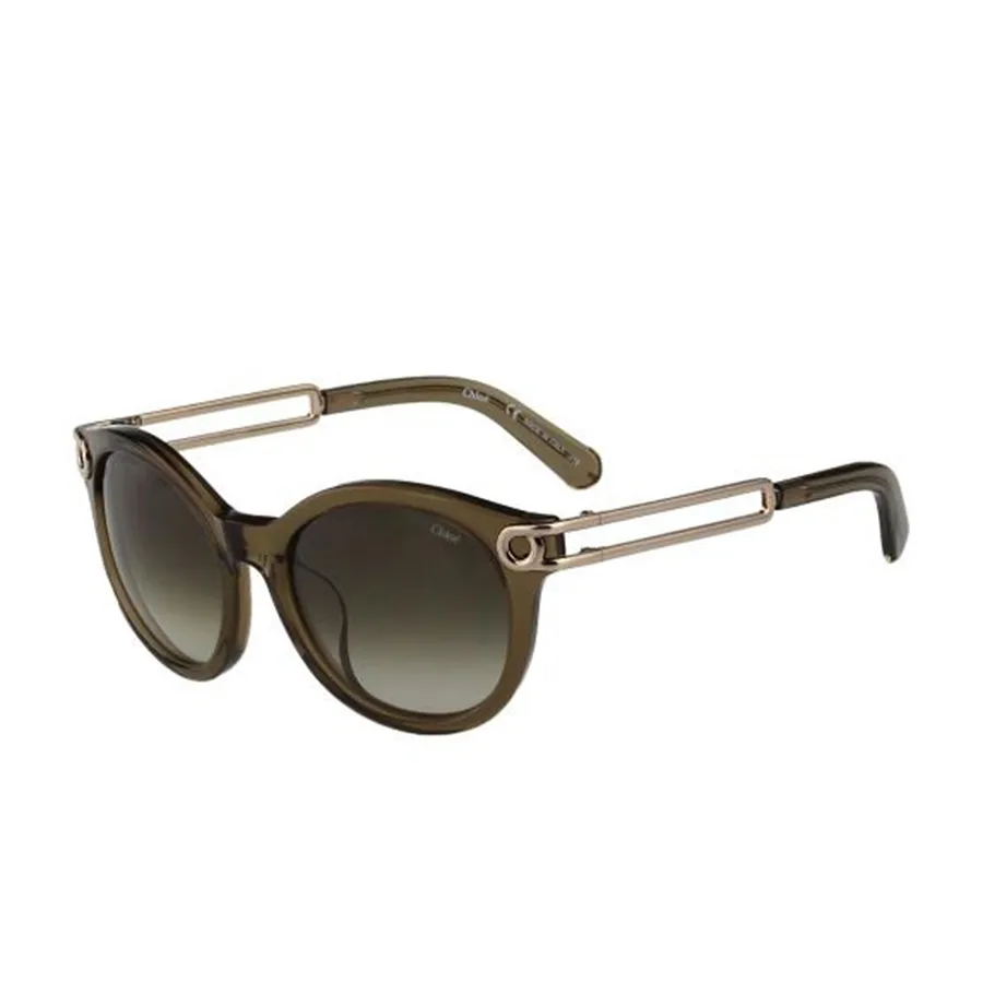 Kính mắt Chloé - Kính Mát Chloé Sunglasses Light Turtledove CE709SA 273 55-20 Màu Nâu - Vua Hàng Hiệu