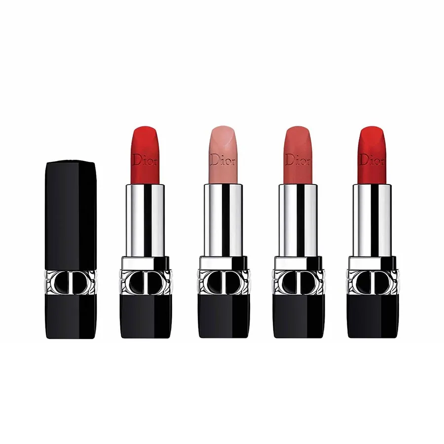ROUGE DIOR COUTURE COLLECTION REFILLABLE LIPSTICK SET  6 Shades of Li   DIOR KW