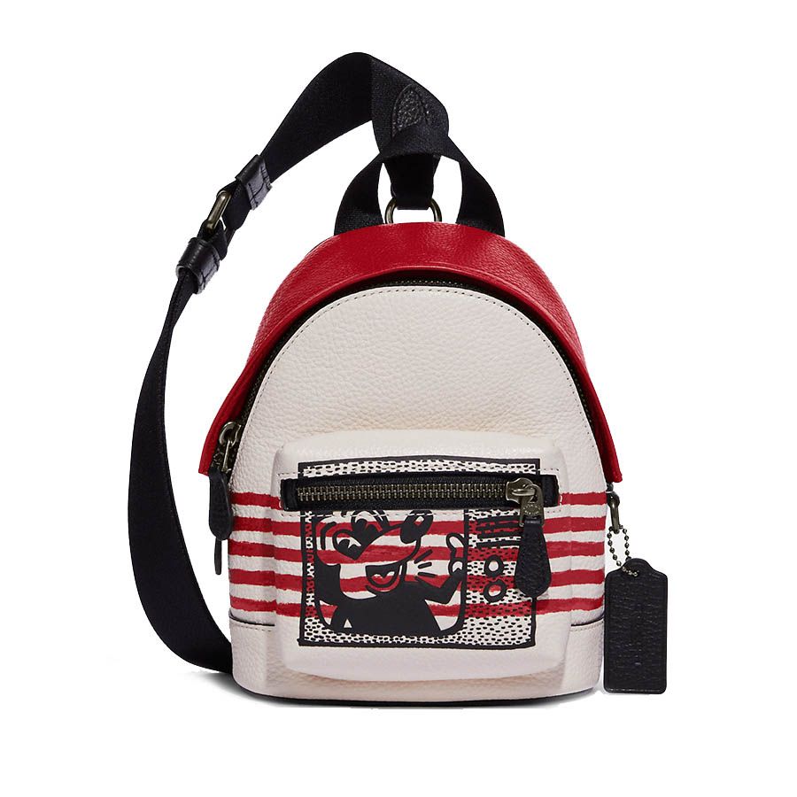 Mua Túi Đeo Chéo Coach Disney Mickey Mouse X Keith Haring Small West  Backpack Crossbody Màu Đỏ Trắng - Coach - Mua tại Vua Hàng Hiệu h060621
