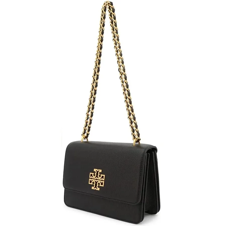 Mua Túi Đeo Chéo Tory Burch Britten Chain Wallet Shoulder Bag Màu Đen