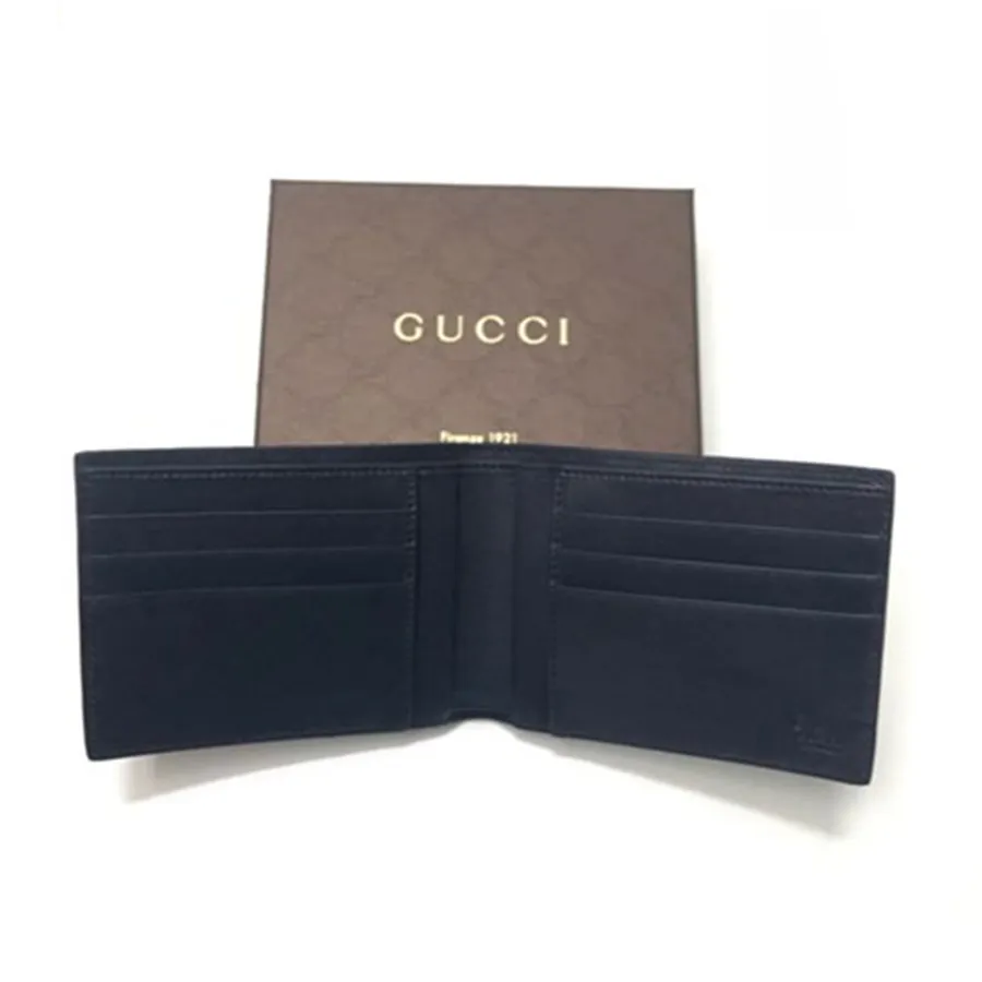 Mua Ví Gucci Men's Microshima Leather Wallet Màu Xanh Navy - Gucci - Mua  tại Vua Hàng Hiệu h061090