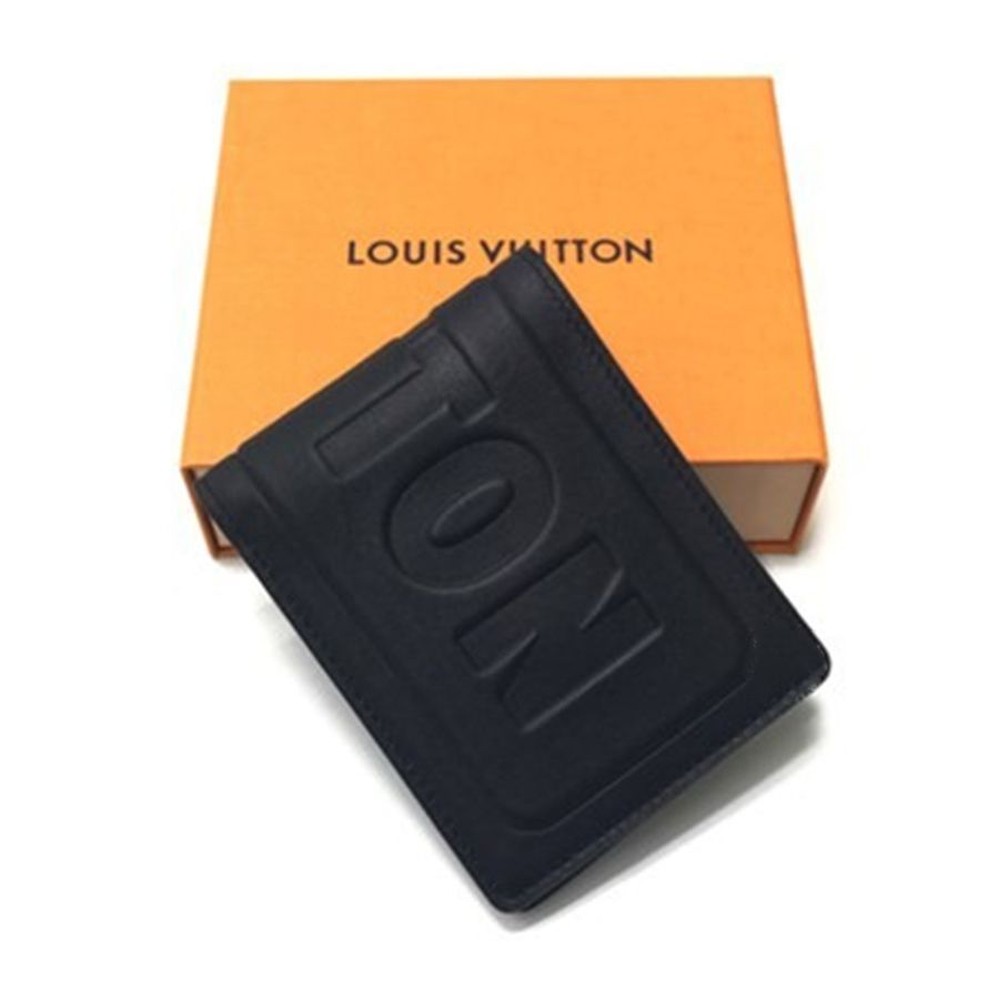 Ví Nam Louis Vuitton LV Multiple Black Màu Đen
