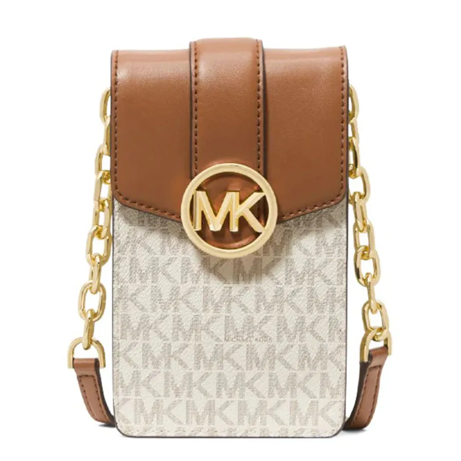 Mua Túi Đeo Chéo Michael Kors MK Small Logo Smartphone Crossbody Bag Màu  Nâu Trắng - Michael Kors - Mua tại Vua Hàng Hiệu h064228